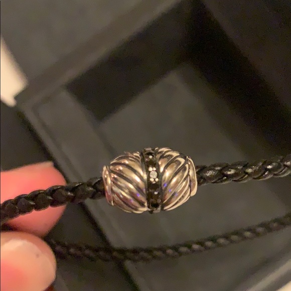 DAVID YURMAN BLACK DIAMOND BRACELET - Picture 5 of 5